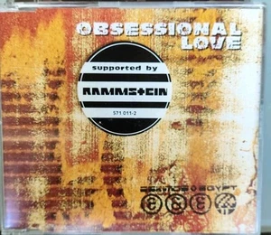 Eskimos & Egypt Obsessional Love GER Adv Cardcover CD 1997 Rammstein Hypesticker - Bild 1 von 3