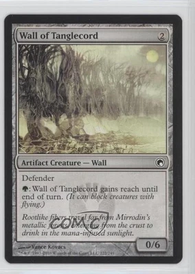 Wall of Tanglecord Magic: Scars Mirrodin #222 2010 - Image 1 of 2