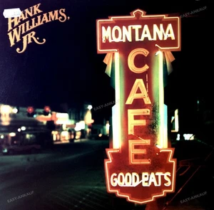 Hank Williams, Jr. - Montana Cafe LP 1986 (VG/VG) .* - Picture 1 of 1