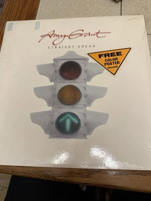 AMY GRANT STRAIGHT AHEAD SEALED LP  W/ POSTER! - Image 1 of 3