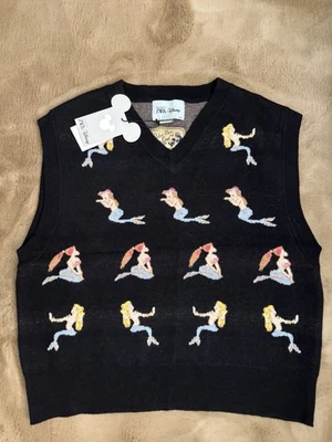 ZARA x Disney Harry Lambert Peter Pan Lost Boys Siren Knit Vest Selfridges Sz L - Image 1 of 4
