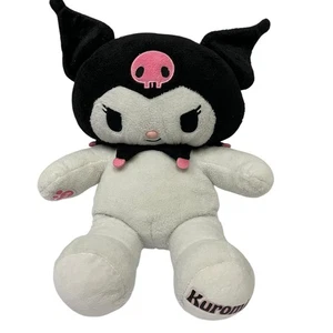 Build A Bear Kuromi 18” Plush Toy Hello Kitty Friends Sanrio Black Pink 2023 - Picture 1 of 7