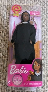 2019 Barbie Career Of The Year African American Judge Black Hair FXP43 RARE NEW - Picture 1 of 4