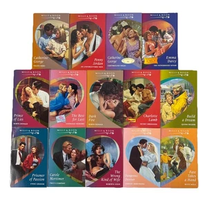 Mills & Boon Romance Books Bundle x 14 (1990s) - Excellent Condition - Passion + - Foto 1 di 8