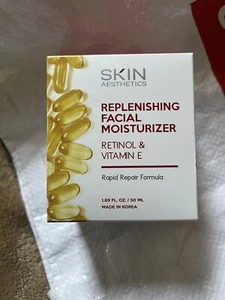 Skin Aesthetics Facial Cream Moisturizer Retinol Vitamin E Rapid Formula - Picture 1 of 5