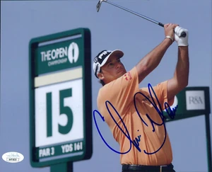 Chris DiMarco PGA Golfer signiert 8x10 Hochglanzfoto JSA authentifiziert - Bild 1 von 2