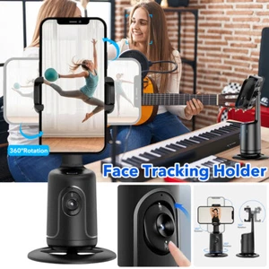 Auto Face Tracking Tripod with Remote 360° Rotation Tracking Phone Holder Stand - Picture 1 of 19