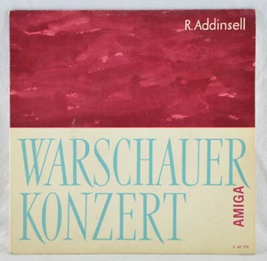 R.ADDINSELL Warschauer Konzert I & II 7" AMIGA 540176 GDR 1965 - Picture 1 of 6