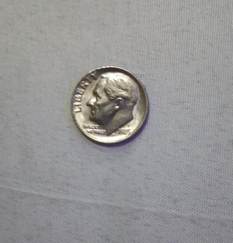 1985 P Roosevelt Dime Excellent Condition Cover