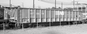 N169 - Norfolk Southern Tie Gondola DECALS - ShellScale Decals - Picture 1 of 1