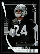 2019 Panini Absolute Green Johnathan Abram 182  Oakland Raiders
