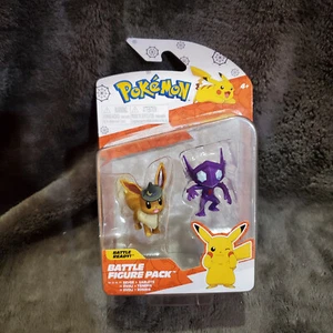 Pokemon Eevee & Sableye Battle Figure Pack New in Package RARE Find - Picture 1 of 8