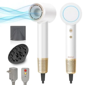 High Speed Ionic Hair Dryer with Diffuser 112,000 RPM Brushless Motor for Fas... - Picture 1 of 5
