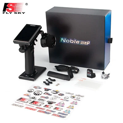 Flysky Noble NB4+ 2.4G 8CH RC Transmitter with FGR4S Receiver for RC Car R8H9 - Image 1 of 4