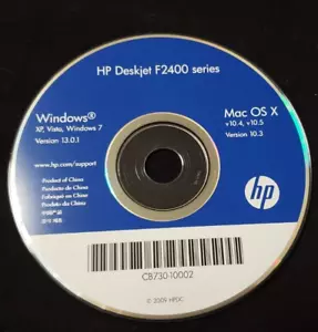 HP Deskjet F2400 Series Software and Drivers - Windows and Mac OS X - Picture 1 of 2