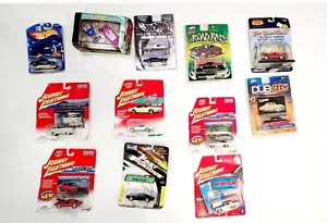 Lot of 12 Johnny Lightning 1/64th Scale M, Hot Wheels, Fast & Furious, Road Rats - Picture 1 of 16