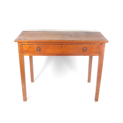 Antique Writing Desk Table Pine 19th c Primitive Slant Top Hepplewhite Rustic Cover