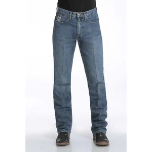 Cinch Men's Slim Fit Silver Label Medium Stonewash Jeans MB98034001 - Picture 1 of 3