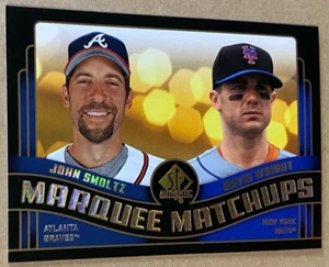 JOHN SMOLTZ/DAVID WRIGHT 2008 UD MARQUEE MATCHUPS Card #MM-6 NM-MT Condition - Bild 1 von 2