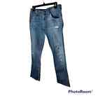 Goldsign Style W1909B-357 Distressed Cropped Jeans Size 26