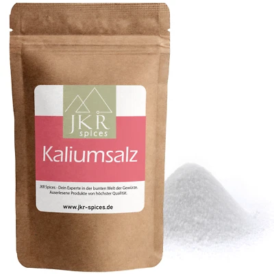 JKR Spices Kaliumsalz Mischung 900g, Blutdrucksalz mit 35% Kaliumchlorid - Bild 1 von 4