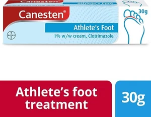 Canesten Anti-Fungal Cream Treatment - Jock Itch - Destroys Athlete’s Foot - 30g - Picture 1 of 6