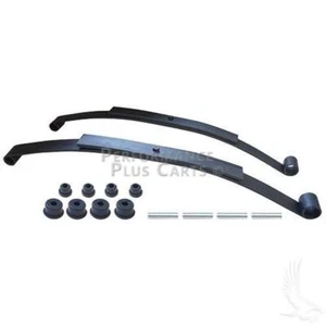 EZGO RXV Golf Cart Heavy Duty Dual Action Rear Leaf Spring Set 2008 and Up - Foto 1 di 1