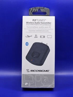 SCOSCHE BTTWT-SP FlyTunes Portable Bluetooth 4.1 Wireless Audio Transmitter - Image 1 of 4