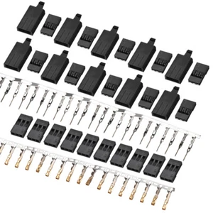 10 Pairs Servo Wire Plug Connectors for RC JR Male and Female - Picture 1 of 5
