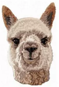 Camisa de mezclilla bordada LLAMA ALPACA LS personalizada - Imagen 1 de 2