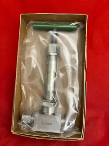 Válvula sellada con fuelle Swagelok Nupro SS 3/8", punta de vástago esférica, SS-6UW - Imagen 1 de 2