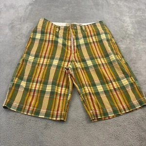 "De colección Pantalones Cortos American Eagle Para Hombres 34 Multicolor A Cuadros Golf Informales Preppy 12"" Entrepierna" - Imagen 1 de 15