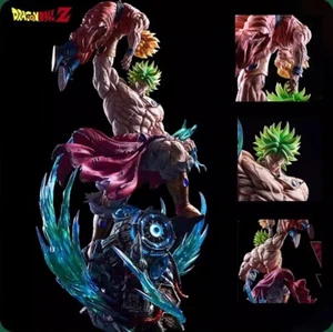 Dragon Ball Z Broly Goku Figurine Statue Collection Jouet Manga Anime 28 cm Pvc - Imagen 1 de 6