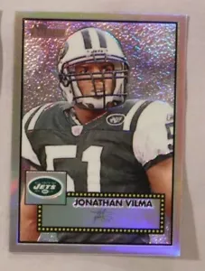 Topps Heritage 2006 refractor cromado #THC107 Jonathan Vilma Jets/552 - Imagen 1 de 1