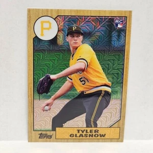 2017 Topps Tyler Glasnow #87-TG Silver Pack 1987 Design Chrome Rookie RC - Picture 1 of 2