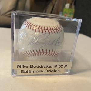 Mike Boddicker #52 Autographed OALB Signed Baseball - Picture 1 of 5