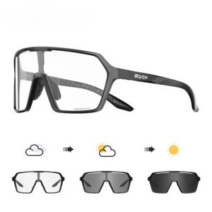 Gafas fotocromáticas deportes ciclismo gafas aire libre MTB ciclismo gafas de sol UV400 - Imagen 1 de 14