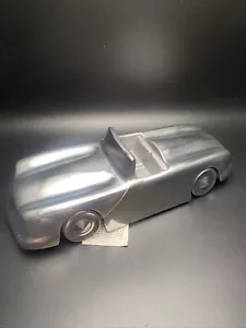 ALUMINIUMGUSS METALL HEALEY PORSCHE SPORTWAGEN AUTO RENNBÜRO Dekor 10"" lang - Bild 1 von 8