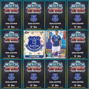 Match Attax 2015 2016 Single Football Cards Base Man Match Everton - Various - Picture 1 of 38