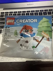 LEGO CREATOR: Snowman (30645) 78 PCS - NEW SEALED (Sticker on Packing) - Picture 1 of 2