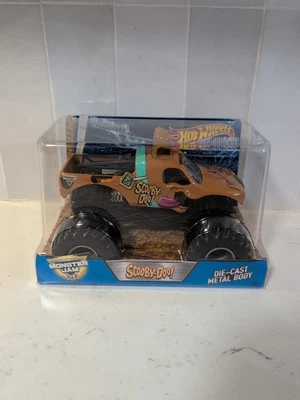Hot Wheels Monster Jam 1:24 Scooby Doo Autographed - Image 1 of 4