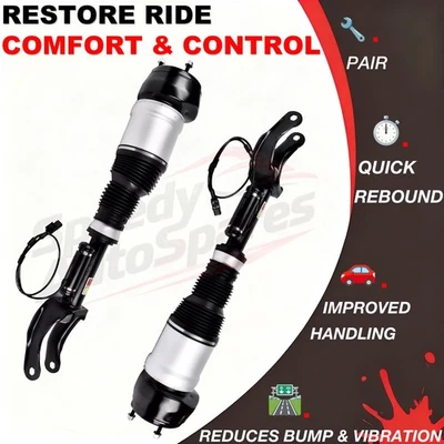 2 X стойки передней пневмоподвески реклама подходит Mercedes Benz W166 X166 GLE63 AMG ML350 - Изображение 1 из 4