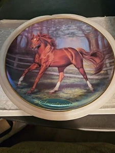 Secretariat 1973 ganador del Derby de Kentucky - Plato coleccionable Morton/Danbury como nuevo - Imagen 1 de 10