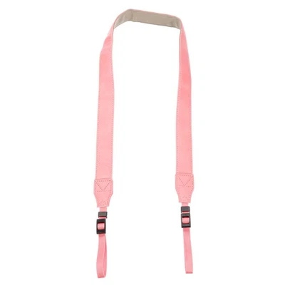 Camera Strap, PU Leather Adjustable Camera Neck Strap Pink Foto 1 de 4