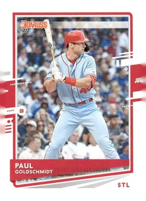2020 Donruss #127 Paul Goldschmidt - Image 1 of 2