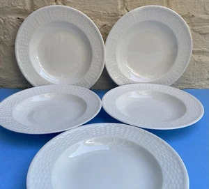 Zuppiera Five Wedgwood Nantucket bianca con bordi larghi - Foto 1 di 8