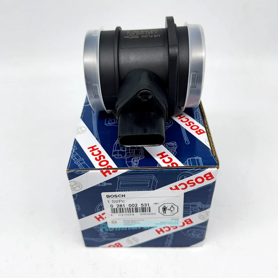 Mass Air Flow Sensor 0281002531 For 04-06 Bosch VW Volkswagen Beetle Jetta Golf - Image 1 of 4