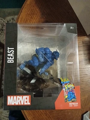 Figura Estatua Mcfarlane Marvel X-Men Bestia 1:10 Sin Abrir Foto 1 de 4