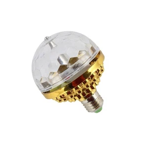  Set of 3 Mini Led Leuchte Disco Partylicht -Glühbirne Rotierendes - Bild 1 von 12