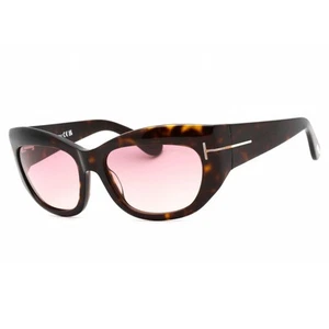 Tom Ford Cat Eye FT1065 52T Dark Havana / Gradient Bordeaux Unisex Sunglasses - Bild 1 von 8